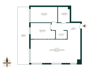 Apartment Rent Warszawa Mokotów Iwicka